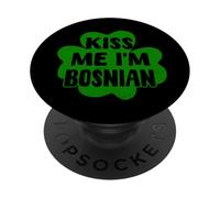 Funny Bosnia And Herzegovina St. Patrick's Day Costume PopSockets Adhesive PopGrip