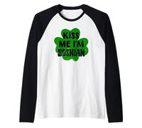 Funny Bosnia and Herzegovina St. Patrick's Day Costume Raglan Baseball Tee