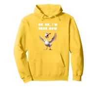 Funny boss sayings "Ich bin schon da Arbeit" [German Language] Pullover Hoodie
