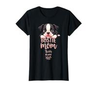 Funny Bostie Mom Dog Boston Terrier Mama Humor Quote T-Shirt