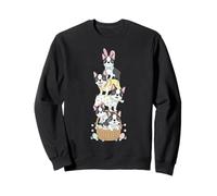 Funny Boston Terrier Easter Egg Kids Mens Womens Easter Day Sweatshirt