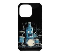 Funny Bottle Drummer Boy Costume for Drums Instruments Fans Case for iPhone 13 Pro