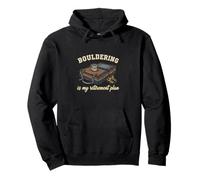 Funny Bouldering Is My Retirement Plan Bouldering Lover Pullover Hoodie