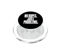 Funny Bouldering No Ropes Just Problems Rock Climbing PopSockets PopGrip for MagSafe