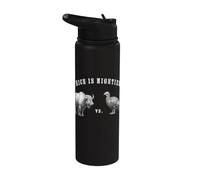 Funny Bourbon Trail Tasting Buffalo Turkey Bourbon Whiskey Stainless Steel Insulated Water Bottle