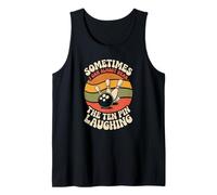 Funny Bowler Sometimes I Hear The Ten Pin Laughing Tank Top