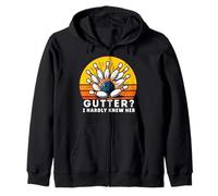 Funny Bowling Gutter I Hardly Knew Her, Bowling League Night Zip Hoodie