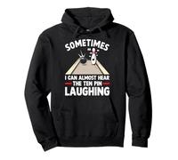 Funny Bowling Hear The Ten Pin Laughing Men Women Bowlers Pullover Hoodie
