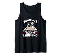 Funny Bowling Hear The Ten Pin Laughing Men Women Bowlers Tank Top