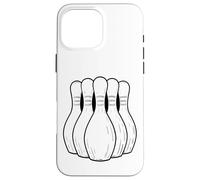 Funny Bowling Pins Case for iPhone 16 Pro Max