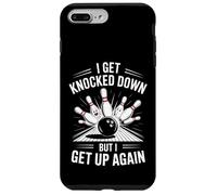 Funny Bowling Saying I Get Knocked Down But Up Again Case for iPhone 7 Plus/8 Plus
