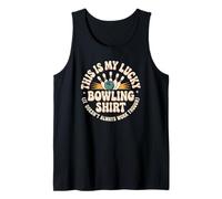 Funny Bowling Team Who Trusts Lucky Charm Over Skill Tank Top