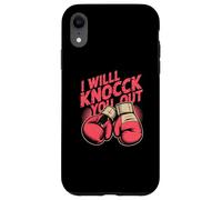Funny Boxer Knock You Out Boxing Gloves I Will Knock You Out Case for iPhone XR