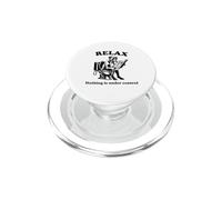 funny boxer relax nothing is under control PopSockets PopGrip for MagSafe