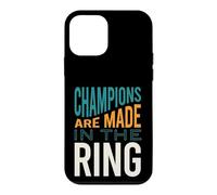 Funny Boxing MMA Champions are made in the ring Case for iPhone 12 mini