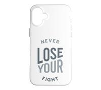 Funny Boxing MMA Never lose your fight Case for iPhone 16 Plus