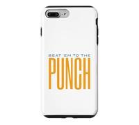 Funny Boxing MMA Pun, Beat 'em to the punch Case for iPhone 7 Plus/8 Plus