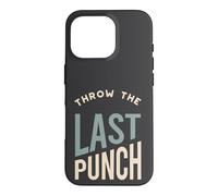 Funny Boxing MMA Throw the last punch Case for iPhone 16 Pro