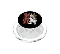 Funny Boxing Rabbit Tall Enough for Your Shins Bunny Gift PopSockets PopGrip for MagSafe