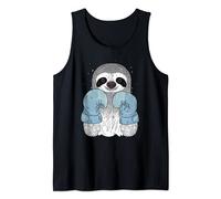 Funny Boxing Sloth Boxer Fight Tank Top
