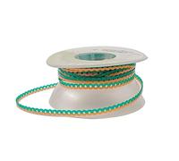 Funny Braces Power Chain Two Color Combos Dental Orthodontic Elastic Bands Power Chain 15 Feet/Roll (Green&Orange, Continuous)