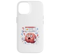 Funny Brain Error Confused Thinking Case for iPhone 14