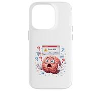 Funny Brain Error Confused Thinking Case for iPhone 14 Pro