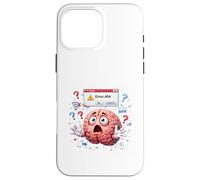 Funny Brain Error Confused Thinking Case for iPhone 16 Pro Max