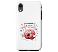 Funny Brain Error Confused Thinking Case for iPhone XR