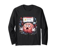 Funny Brain Error Confused Thinking Long Sleeve T-Shirt