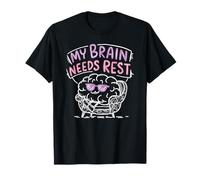 Funny Brain Humor, My Mind Needs Rest T-Shirt