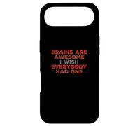 Funny Brain Meme Brains Are Awesome I Wish Everybody Had One Case for iPhone Air
