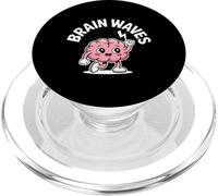 Funny Brain Waves Saying Kawaii Dancing Character PopSockets PopGrip for MagSafe