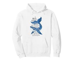 Funny Breakup Humor Divorce Party Ex Beau Whale Sarcastic Pullover Hoodie
