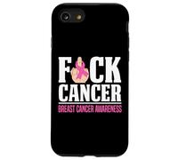 Funny Breast Cancer Pink Ribbon October Awareness Month Case for iPhone SE (2020) / 7/8