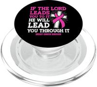 Funny Breast Cancer Survivor Masectomy PopSockets PopGrip for MagSafe