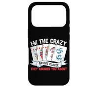 Funny Bridge Card Game Lover Bridge Player Case for iPhone 17 Pro