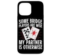 Funny Bridge Card Game Player Case for iPhone 13 Pro Max