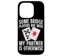 Funny Bridge Card Game Player Case for iPhone 14 Pro