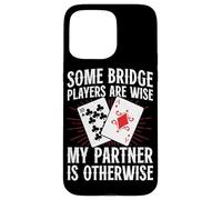 Funny Bridge Card Game Player Case for iPhone 15 Pro Max