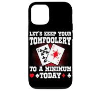 Funny Bridge Partner Card Game Player Case for iPhone 12/12 Pro