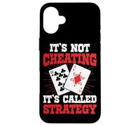 Funny Bridge Partner Card Game Player Case for iPhone 16 Plus