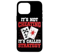 Funny Bridge Partner Card Game Player Case for iPhone 16 Pro Max