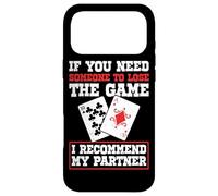 Funny Bridge Partner Card Game Player Case for iPhone 17 Pro Max