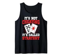 Funny Bridge Partner Card Game Player Tank Top