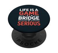 Funny Bridge Player Game Contract Bridge PopSockets Adhesive PopGrip