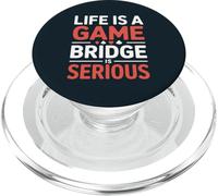 Funny Bridge Player Game Contract Bridge PopSockets PopGrip for MagSafe