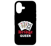 Funny Bridge Queen Playing Cards Bridge Card Player Case for iPhone 17