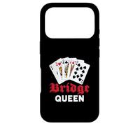 Funny Bridge Queen Playing Cards Bridge Card Player Case for iPhone 17 Pro