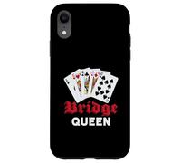 Funny Bridge Queen Playing Cards Bridge Card Player Case for iPhone XR